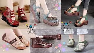 new collection ladies footwear  top different elegant sandals  new latest casual 2022 design