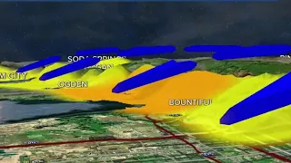 Where will most powerful winds hit Utah? - Thursday, March14