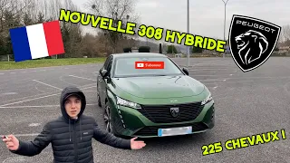 PEUGEOT 308 HYBRIDE 225 CH - ESSAI COMPLET