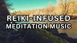 Reiki-Infused Meditation Music Nature Background Rejuvenating Music Binaural Beats Theta Waves