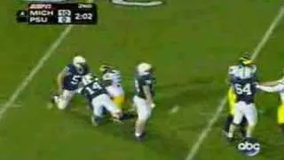 Michigan defensive highlights v. Penn State, 14 OCT 06