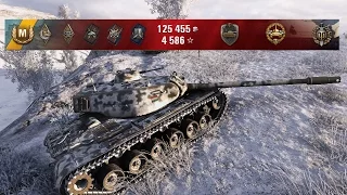 WoT T110E5 | 10.100+ dmg | 7 kills - Cliff