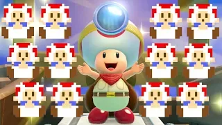 Captain Toad Treasure Tracker - All Pixel Toads Locations