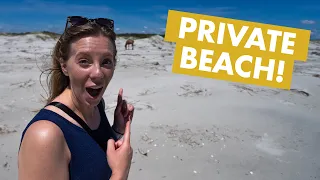 - THIS IS GEORGIA?! | Wild Horses, Castle Ruins, And Private Beaches