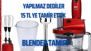 Blender Arızaları ve Dişli Tamiri Nasıl Yapılır.