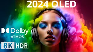 AMAZING VISUALS, Oled Demo 2024, DOLBY ATMOS SOUND DESIGN, 4K HDR (60fps) Dolby Vision!