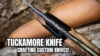 Building CUSTOM KNIVES!! - Handles, Sharpening, and Leatherwork