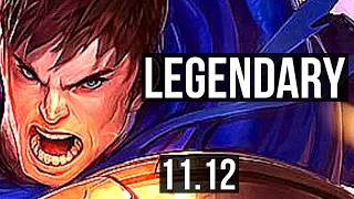 GAREN vs SETT (TOP) | 14/1/8, 2.0M mastery, Legendary | EUW Master | v11.12