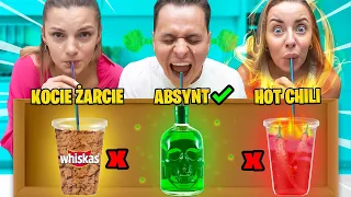 NIE WYPIJ ZŁEGO MYSTERY DRINKA z EKIPĄ CHALLENGE!