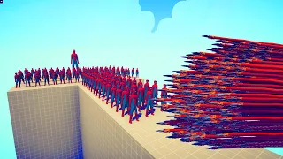 100x SPIDER MAN + GIANT vs EVERY GOD| TABS - Totally Accurate Battle Simulator
