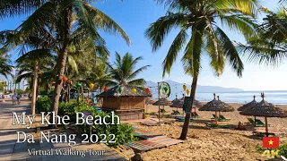 Vietnam Travel 🇻🇳 My Khe Beach , Da Nang [4k Virtual Healing Trip]