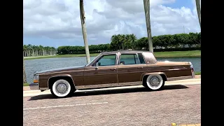 1987 Cadillac Brougham Min Contidition  / West Palm Beach Florida