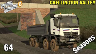 HAULING ANIMAL PRODUCTS Chellington Valley Timelapse - FS19 Ep 64