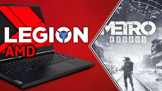 Metro: Exodus - Lenovo Legion 5 AMD (2020) benchmark gameplay | GTX 1650 Ti + Ryzen 7 4800H |
