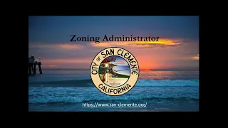 Zoning Administrator Meeting May 23, 2024