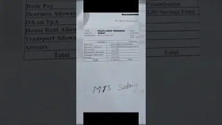 SSC mts first peyment ll mts salary slip 2023 ll SSC MTS salary #sscmts #army  #sscmts2023 #ssccgl