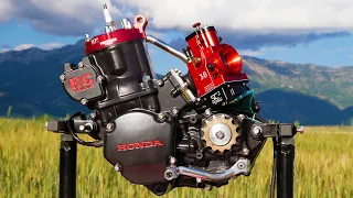 The Ultimate Honda CR250 2 Stroke Engine Build