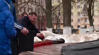 Сегодня, 23 марта в Кирове состоялась акция в память о погибших в теракте в «Крокус Сити Холл».