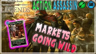 TES LEGENDS | ASSASSINS INFILTRATING THE MARKET | ACTION DECK | The Elder Scrolls Legend Furo