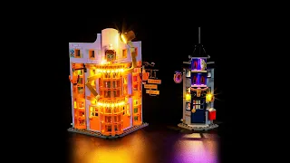 BriksMax Light Kit For Lego Diagon Alley™: Weasleys' Wizard Wheezes™ 76422