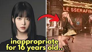 LE SSERAFIM's Sexy Dance Moves Spark Outrage Among Fans due to  Underage Member Eunchae