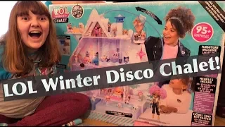 LOL Surprise Winter Disco Chalet L.O.L. Doll House – Unboxing & Review