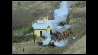 Australian steam locomotive 3026 - Blayney to Carcoar shuttles - September 1993