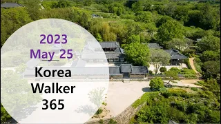 [4K] Korea Walker 365 "Anyang Small Stream Area Walking Route" in Anyang City of Korea