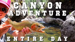 SOUTHERN COLORADO CANYON FISHING | Fly Fishing Colorado | Dry fly paradise