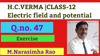 A particle of mass m and charge q is thrown at speed uH.C.VERMA | Qno.47|ELECTRIC FIELD &POTENTIAL