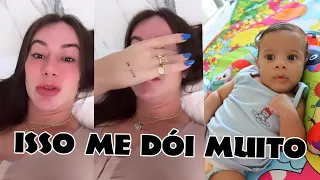 APOLINE😳ABALADA E CHORANDO😰REVELA ALGO QUE NINGUÉM SABIA😱ATÉ O MOMENTO