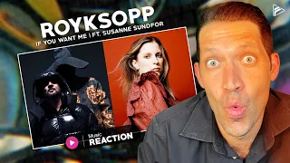 Röyksopp - 'If You Want Me' ft. Susanne Sundfør (Official Visualiser) Reaction