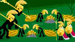 MY NEW FAN MADE STORYLINE GOLDEN ARMY CAMPAIGN INSANE | Stick War Legacy Mod - Stick3Apk