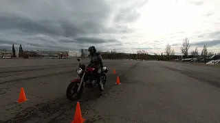 Juan GP8 - 33:00 - VTR250 - Motogymkhana