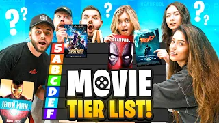 Movie Tier List Challenge ft. Kyedae, Valkyrae, CouRage, Nadeshot & More