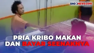 Viral Pria Kribo Makan Seenaknya dan Bayar Semaunya di Warteg Jakarta Pusat