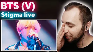 BTS (V) - Stigma live // реакция