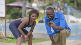 Fun moments of Stacy and Njoro at Wild Waters #6/24