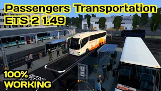 How to Install Bus Passenger Mod + Bus Terminal Mod Complete in Euro Truck Simulator 2 1.49