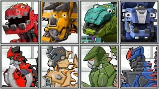 Dino Trux + Dino Transformer Corps - Full Game Play 1080 HD