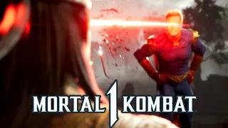 Mortal Kombat 1 - Official Homelander Reveal Trailer (4k 60fps)