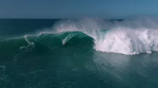 Windsurfing Jaws on Big Saturday