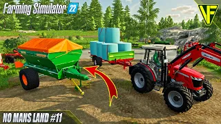 I Bought It! Will These Bales Pay For It? | No Mans Land | Farming Simulator 22