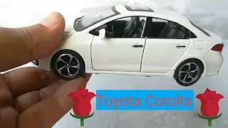 Review of Diecast Toyota Corolla and Sportage car