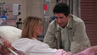 Ross and Rachel Baby - delivery time  still no pain|| friends episodes