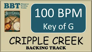 Cripple Creek G - 100 bluegrass backing track