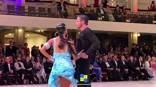 Blackpool dance festival 2022 |   Rumba Final | Professional Latin