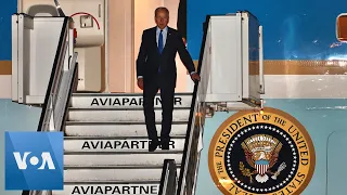 Biden Arrives in Brussels for NATO Talks on Ukraine