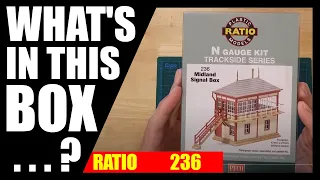 482 - Ratio 236 Midland Signal Box Kit - N Gauge