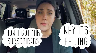 How I Got 100K Subscribers & Why My Channel Is Failing